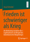 Buchcover Frieden ist schwieriger als Krieg