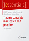 Buchcover Trauma concepts in research and practice