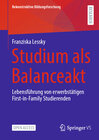 Buchcover Studium als Balanceakt