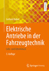Buchcover Elektrische Antriebe in der Fahrzeugtechnik