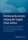 Buchcover Wettbewerbsvorteile entlang der Supply Chain sichern