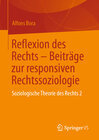 Buchcover Reflexion des Rechts – Beiträge zur responsiven Rechtssoziologie