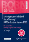 Buchcover Lösungen zum Lehrbuch Buchführung 1 DATEV-Kontenrahmen 2023