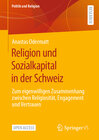 Buchcover Religion und Sozialkapital in der Schweiz
