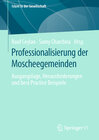 Buchcover Professionalisierung der Moscheegemeinden