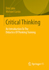 Buchcover Critical Thinking