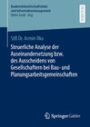 Buchcover Steuerliche Analyse der Auseinandersetzung bzw. des Ausscheidens von Gesellschaftern bei Bau- und Planungsarbeitsgemeins