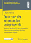 Buchcover Steuerung der kommunalen Energiewende