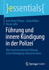 Buchcover Führung und innere Kündigung in der Polizei