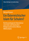 Buchcover Ein Österreichischer Islam für Schulen?
