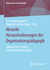 Buchcover Aktuelle Herausforderungen der Organisationspädagogik