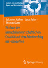 Buchcover Einfluss der immobilienwirtschaftlichen Qualität auf den Arbeitserfolg im Homeoffice