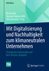 Buchcover Mit Digitalisierung und Nachhaltigkeit zum klimaneutralen Unternehmen