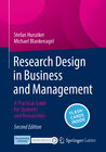 Buchcover Research Design in Business and Management