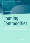 Buchcover Framing Commodities