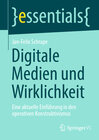 Buchcover Digitale Medien und Wirklichkeit