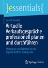 Buchcover Virtuelle Verkaufsgespräche professionell planen und durchführen