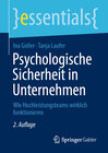 Buchcover Psychologische Sicherheit in Unternehmen