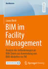 Buchcover BIM im Facility Management