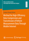 Buchcover Method for High-Efficiency Data Compression and Transmission of Vehicle Measurement Data Through Mobile Internet