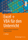 Buchcover Excel + VBA für den Unterricht