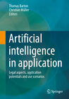 Buchcover Artificial intelligence in application