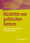 Buchcover Rücktritte von politischen Ämtern