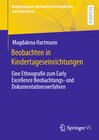 Buchcover Beobachten in Kindertageseinrichtungen