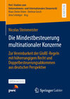 Buchcover Die Mindestbesteuerung multinationaler Konzerne