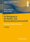 Buchcover Die Befragung in der Medien- und Kommunikationswissenschaft