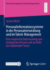 Buchcover Personalinformationssysteme in der Personalentwicklung und im Talent-Management