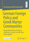 Buchcover German Foreign Policy and Greek Martyr Communities