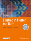 Buchcover Einstieg in Flutter mit Dart