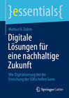 Buchcover Digitale Lösungen für eine nachhaltige Zukunft