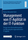 Buchcover Management von IT-Agilität in der IT-Funktion