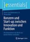 Buchcover Konzern und Start-up zwischen Innovation und Funktion
