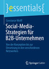 Buchcover Social-Media-Strategien für B2B-Unternehmen