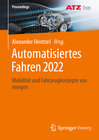 Buchcover Automatisiertes Fahren 2022