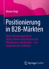 Buchcover Positionierung in B2B-Märkten