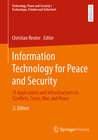 Buchcover Information Technology for Peace and Security