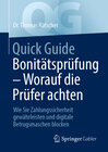 Buchcover Quick Guide Bonitätsprüfung – Worauf die Prüfer achten