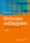 Buchcover Böschungen und Baugruben