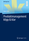 Buchcover Produktmanagement klipp & klar