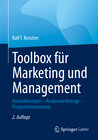 Buchcover Toolbox für Marketing und Management