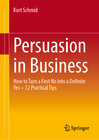 Buchcover Persuasion in Business