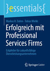 Buchcover Erfolgreich mit Professional Services Firms