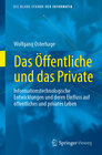 Buchcover Das Öffentliche und das Private