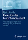 Buchcover Quick Guide Professionelles Content-Management