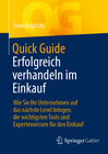 Buchcover Quick Guide Erfolgreich verhandeln im Einkauf