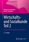 Buchcover Wirtschafts- und Sozialkunde Teil 2